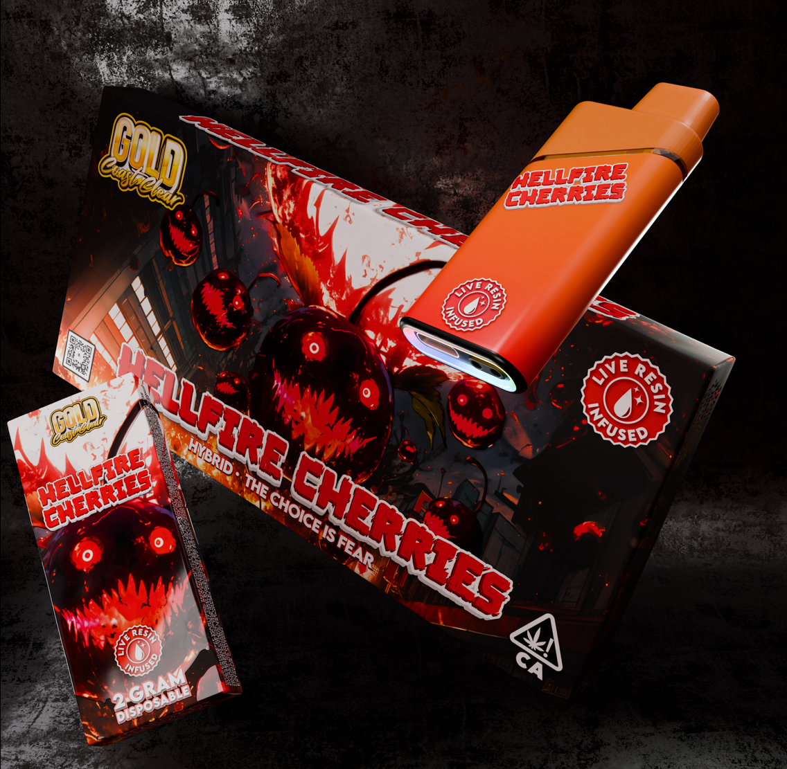 BUY HELLFIRE CHERIES GOLD COAST CLEAR