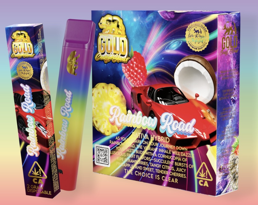 BUY RAINBOW ROAD GOLD COAST CLEAR